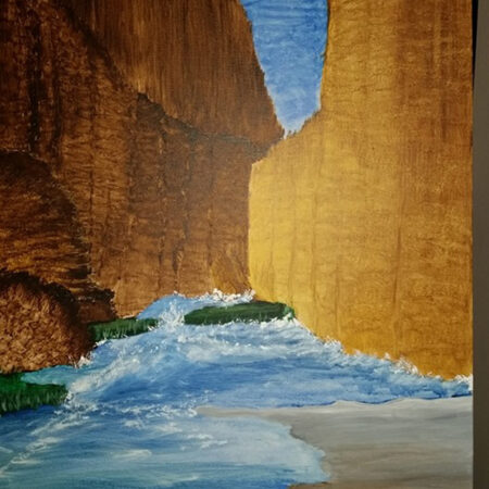 Santa Elena Canyon 20x30 Acrylic on Canvas