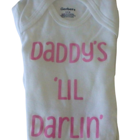 Daddy's 'lil Darlin Bodysuit - 0-3 months
