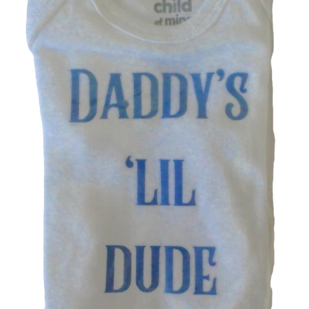 Daddy's Lil Dude body suit