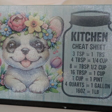 Frenchy 8X11 Kitchen Cutting Board