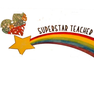 Superstar Teacher License Tag